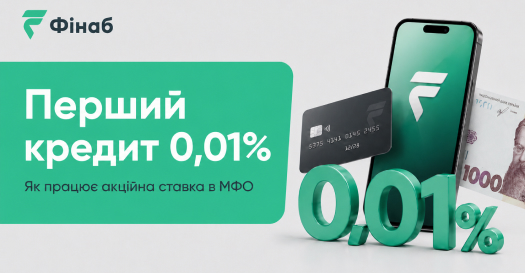 Перший кредит під 0,01% у МФО та пояснення акційної ставки